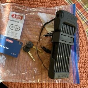 ABUS Bordo Granit 6500k/120 Folding Bicycle Lock with SH Lock Holder